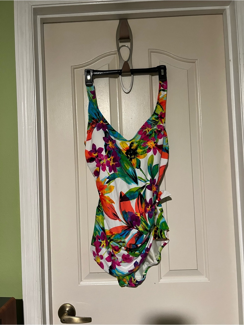 🔥 Floral One-Piece Swimsuit - Bright Multicolor